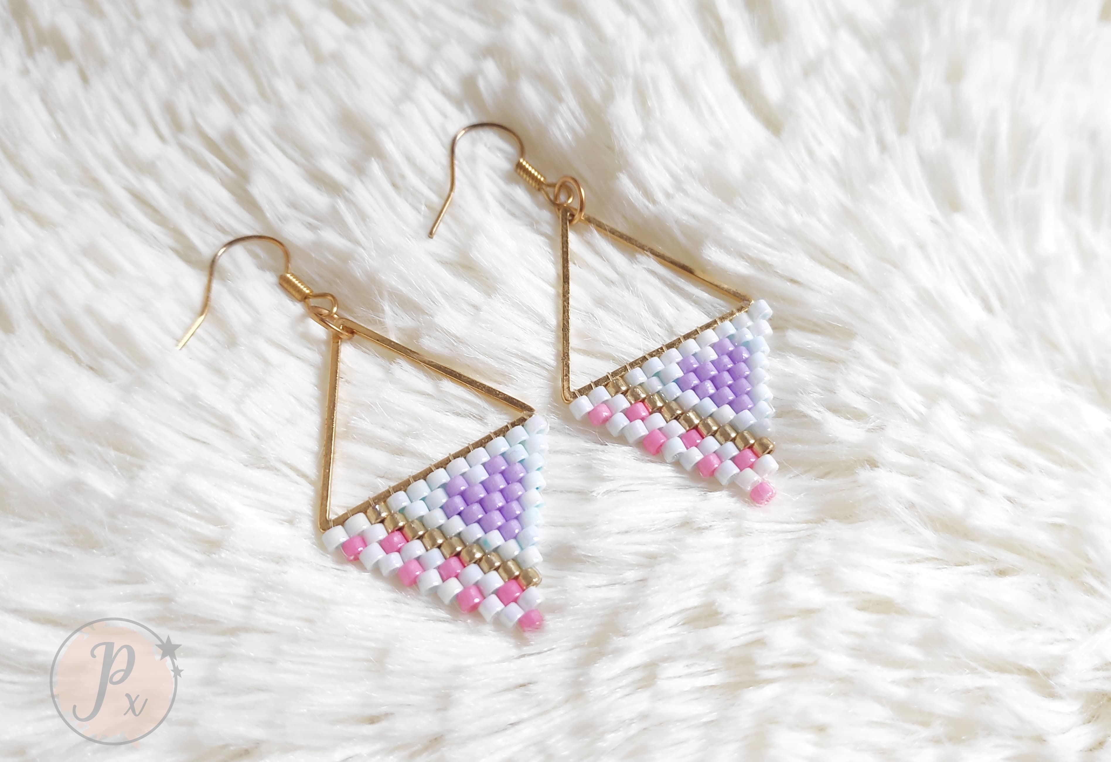Pendientes purplecuore